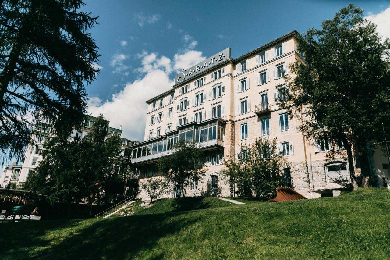 Hotel Saratz Понтрезина Экстерьер фото
