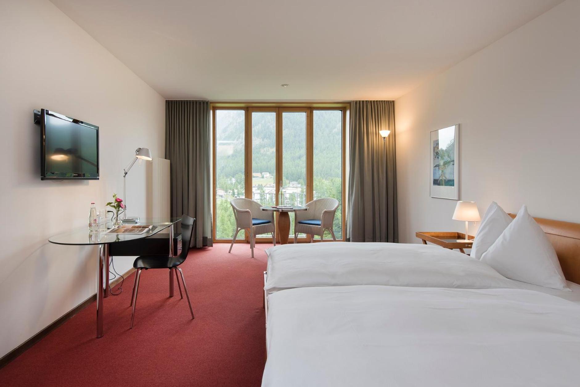 Hotel Saratz Понтрезина Экстерьер фото