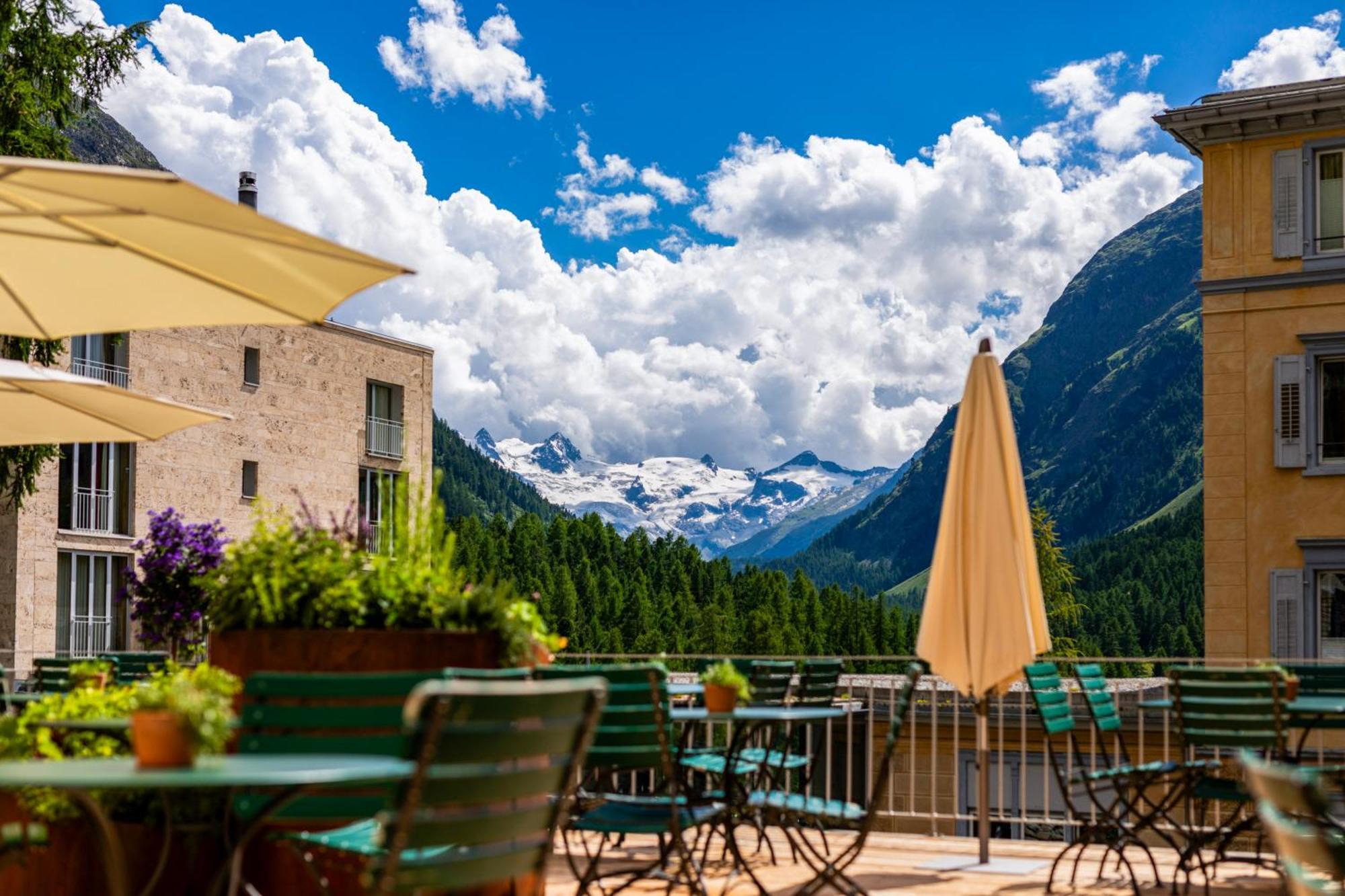 Hotel Saratz Понтрезина Экстерьер фото